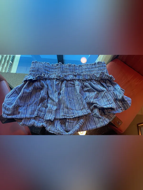 Urban outfitters Kimchi Blue Aria High-Rise Linen Micro Short - Image 5