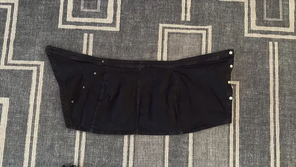 Free People Skirt Denim Black We The Free - Image 2