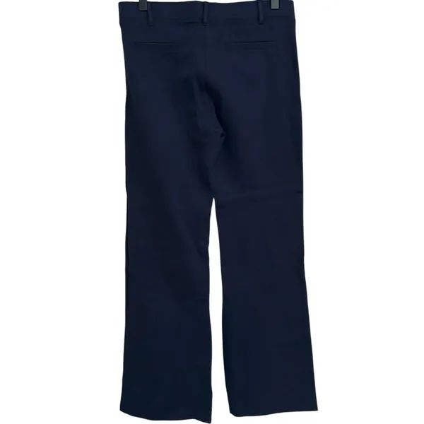 Betabrand Classic Dress Pant‎ Yoga Pants Straight Leg Navy Blue Medium Petite - Image 3