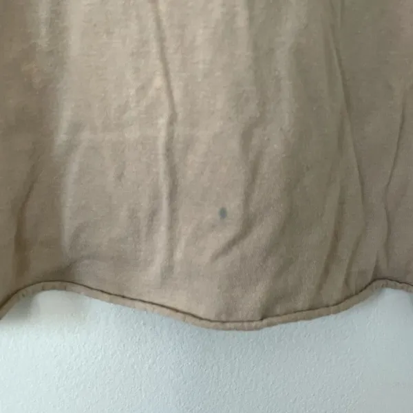 Coffee‎ Please brown tan cropped athleisure shirt casual comfortable size medium - Image 3