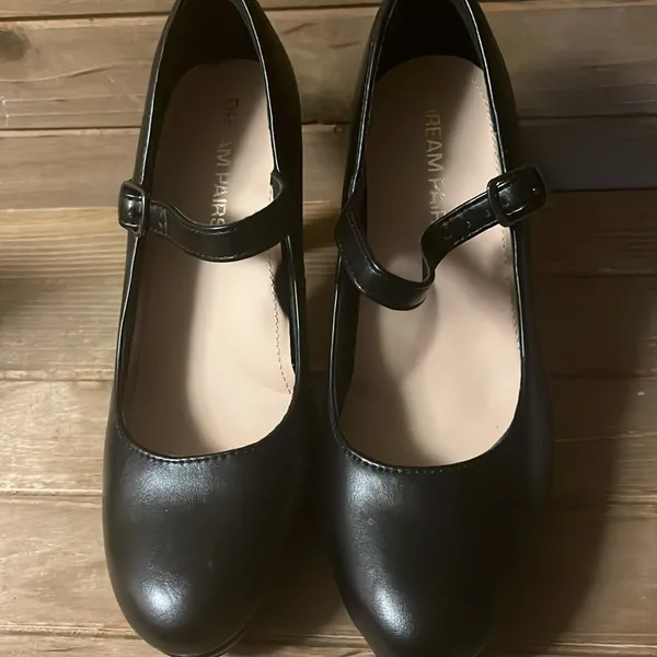 Dream Paris Women's Classic Round Toe Mary Jane Pumps, Close Toe, Low Platform - Image 3