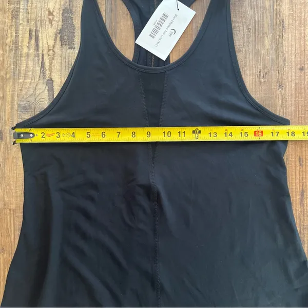 Zyia Womens Black Effortless Tank- Long Size XXL Activewear Casual NWT - Image 5