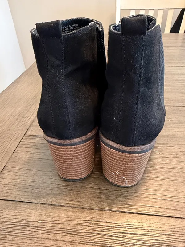 Sonoma black suede Chelsea ankle boots - Image 4