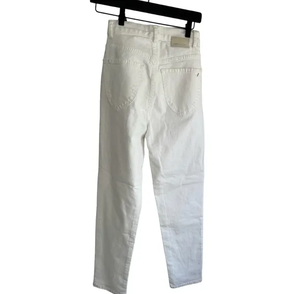 Current/Elliott Arroyo Jean Straight Leg White 23‎ - Image 6