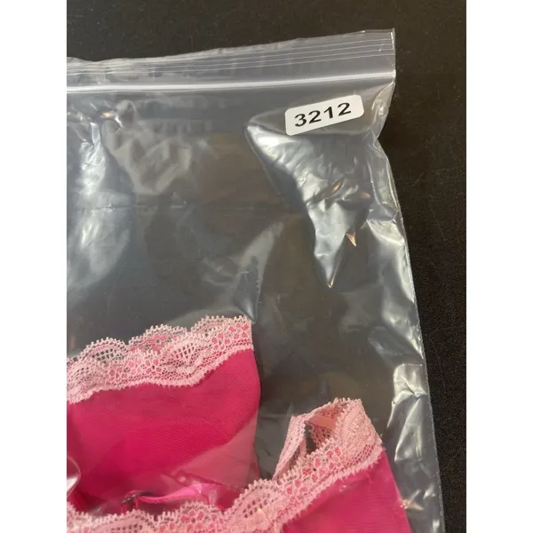 Y2K Pout By Victoria’s Secret Pink Sheer Mesh Lace Trim Cami Tank Top NWT L - Image 15