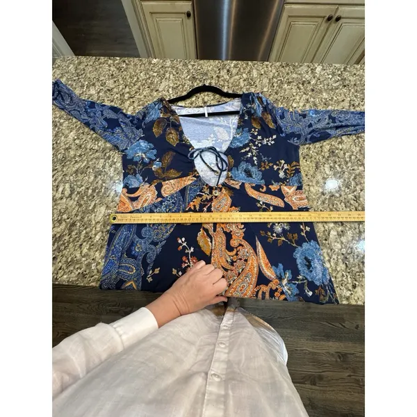 Free People Constance Boho Paisley Jumpsuit Size XL Boho Retro - Image 10