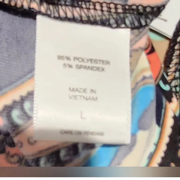 NWT NY & Co. Tie-Waist Printed Romper - Image 3