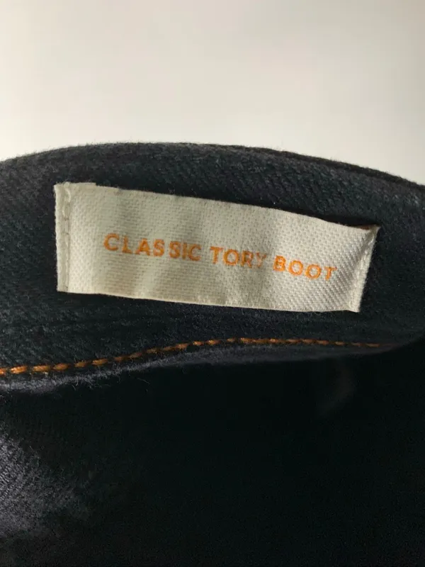 Tory Burch Classic Tory Boot jeans women's size 27 - Image 4
