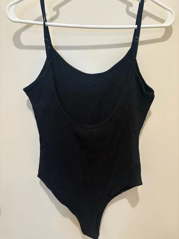 Black spaghetti strap bodysuit Size M - Image 5