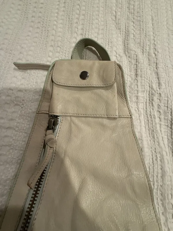 Free People Jagger Leather Sling Mint Green - Image 2
