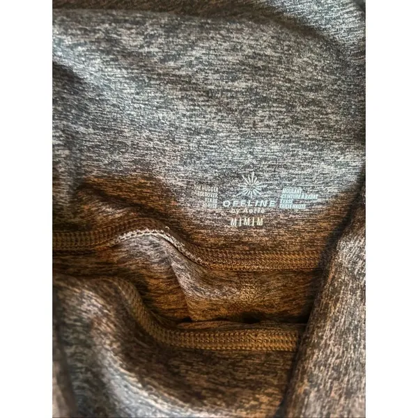 Offline The Hugger Foldover Hi-rise Heathered Brown Size M - Image 5