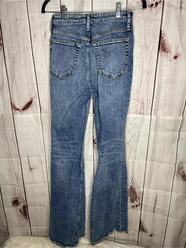 Rag & Bone Casey High Rise Flare - Image 3