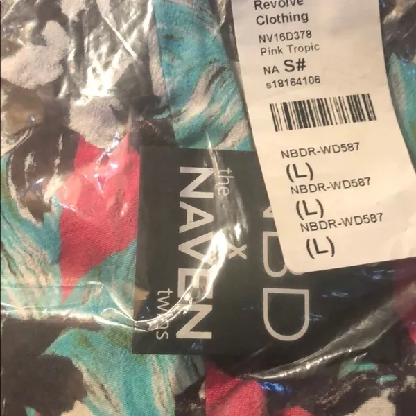NBD‎ X NAVEN TWINS HANGING ON STRAPPY DRESS nwt - Image 5