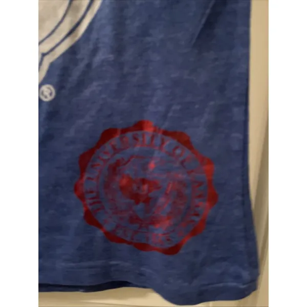 Kansas University KU Jayhawks Womens Juniors Short Sleeve T-Shirt Size M - Image 7