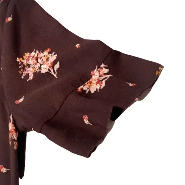 Maurice’s Burgundy Floral Shift Dress - Image 4