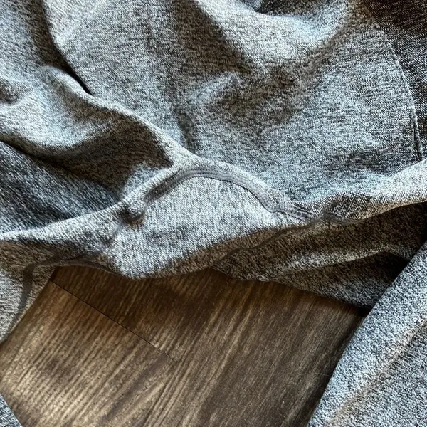Gymshark Leggings Size Medium Gray Maroon - Image 5
