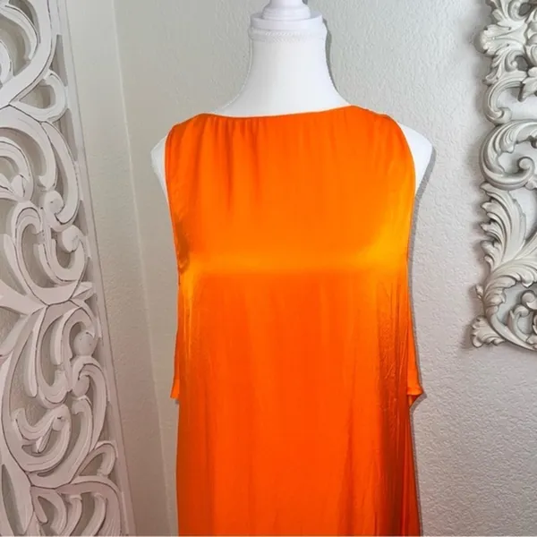 Zara Flowing Dress - Limited Edition Orange Size Small‎ - Image 11