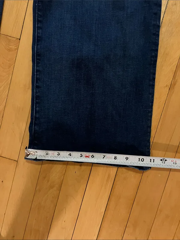Madewell Emmy Wide-Leg Jeans Dark Wash Size 32 - Image 11
