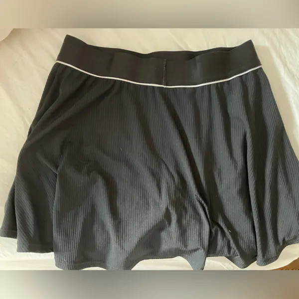 Nike Black Tennis Skirt - Image 2
