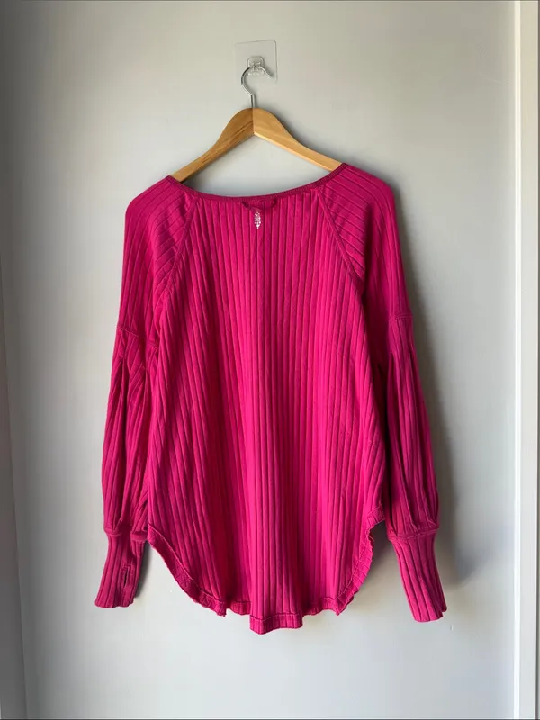 Free People Movement Bella Henley Top - Image 3