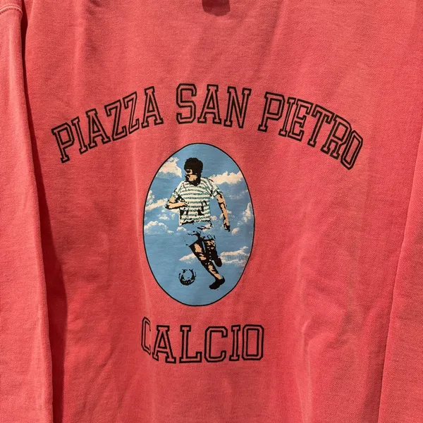 Firstport Size Large Piazza San‎ Pietro SweatshirtPink - Image 4