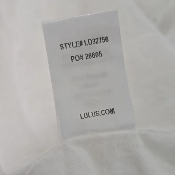 LULUS Rapunzel White Eyelet Lace Mini Dress‎ Medium - Image 8