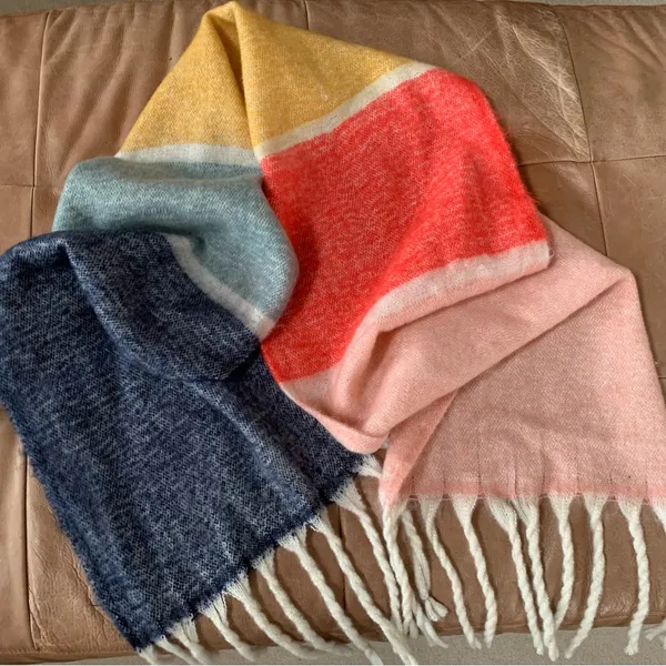 Colorful Long Winter Scarf - Image 3