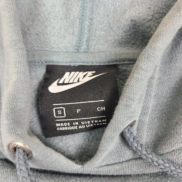Nike Women's Grayish Blue Pullover Sweatshirt Hoodie Size Small Women's‎ workout - Image 3