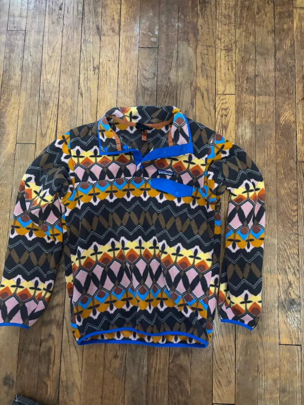 Patagonia Big Companions Synchilla Snap-T Fleece Pullover Anthos Pink - Image 2