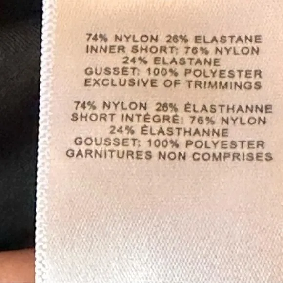 Lole Black Match Point Nylon blend Medium Tennis Skirt - Image 7