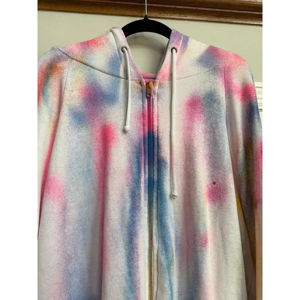 Aviator Nation Artist Collection hand-painted zip pocket hoodie xxl - Image 2