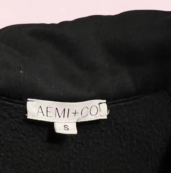 Black half zip Aemi + co - Image 5