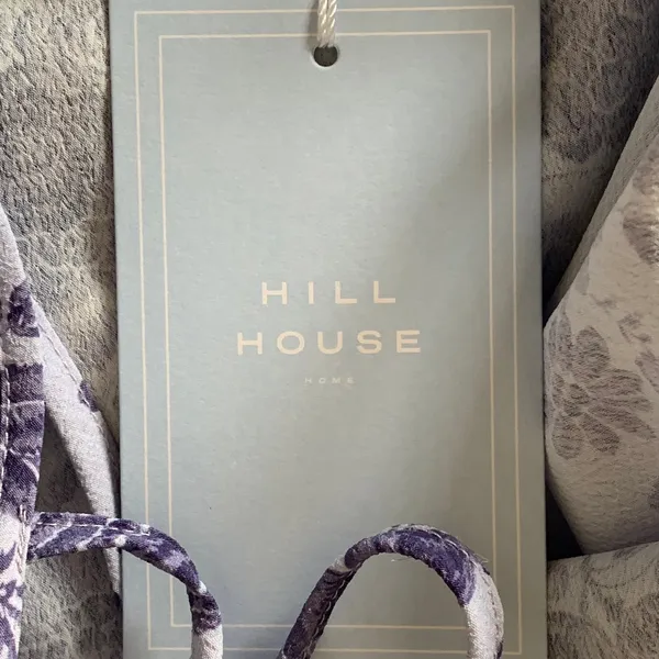 NWT Hill House Allover Print High Slit Maxi Dress in Purple‎ Floral - Image 10