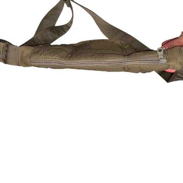 Aerie Offline Olive Green Love Puff Mini Crescent Bag - Image 5