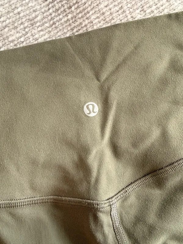 Lululemon Align High-Rise Short Army Green 4” Size 4 - Image 8