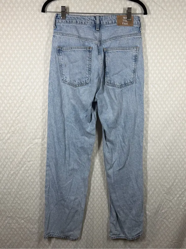Free‎ People We The Free The Pacifica High Rise Slim Straight Leg Jeans - Image 4