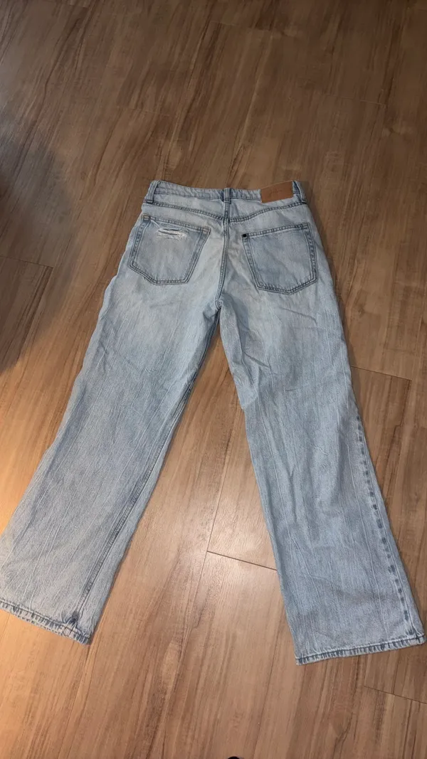 Wide leg Denim jeans Blue Size 8 - Image 4