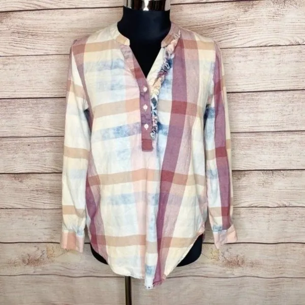 Anthropologie Plaid Shirt‎ - Image 3