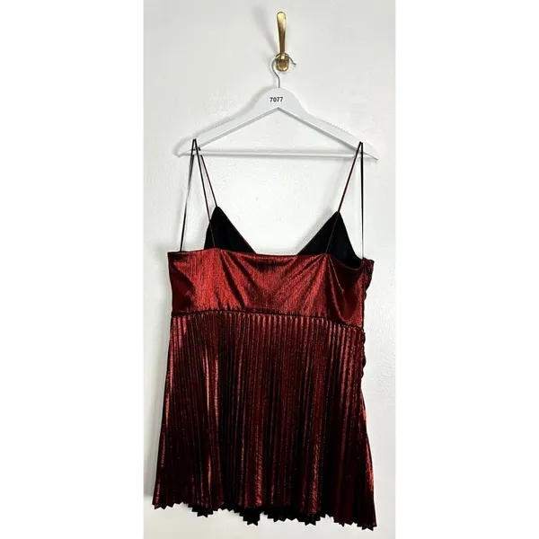 Retrofête Lumi Dress in Red Size XX-Large - Image 8