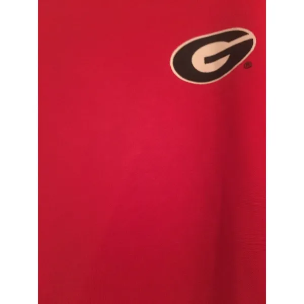 NCAA Women's Juniors Shirt Georgia Bulldogs Activewear Size Large Red Black - Image 3