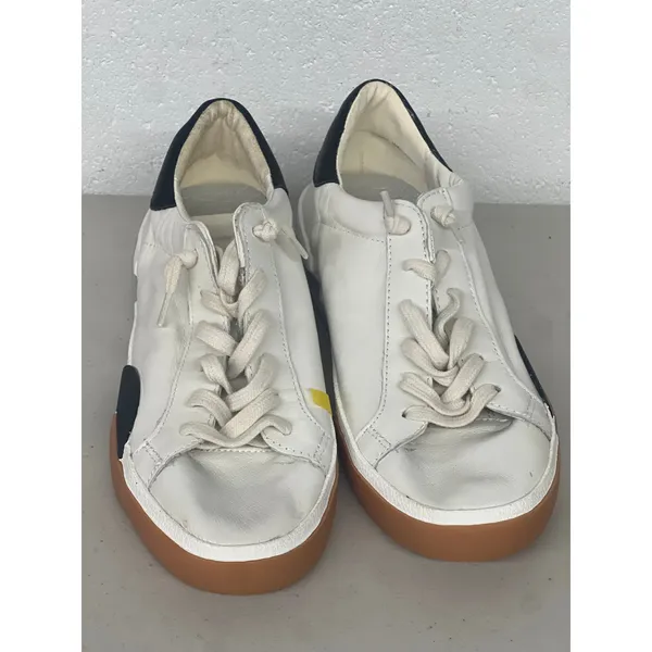 Dolce vita sz8 white black Women's Zina Wide-113 Sneaker - Image 2