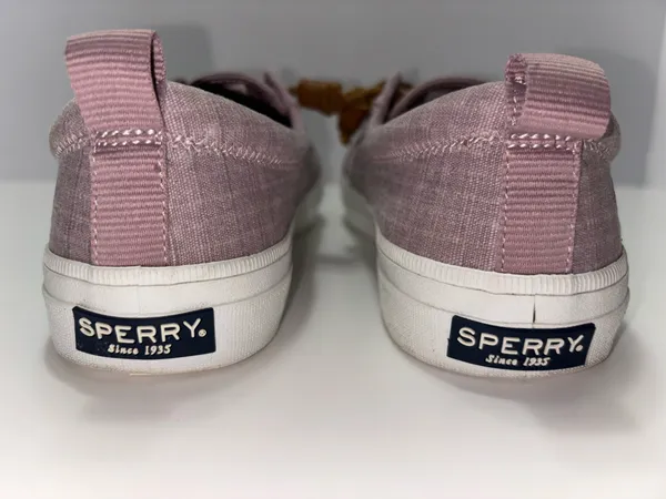 Sperry Crest Vibe Elastic Slip On Sneaker Shoe Women's Size 8M Lilac STS88212 - Image 11