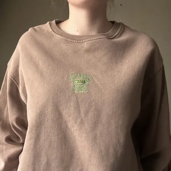 BDG Urban Outfitters Colorado Springs Brown Crewneck S - Image 2