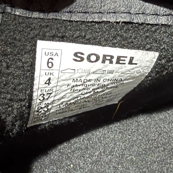 New Sorel Hi‎ Line Hiker Cozy Lace Up Boots Size 6 - Image 13
