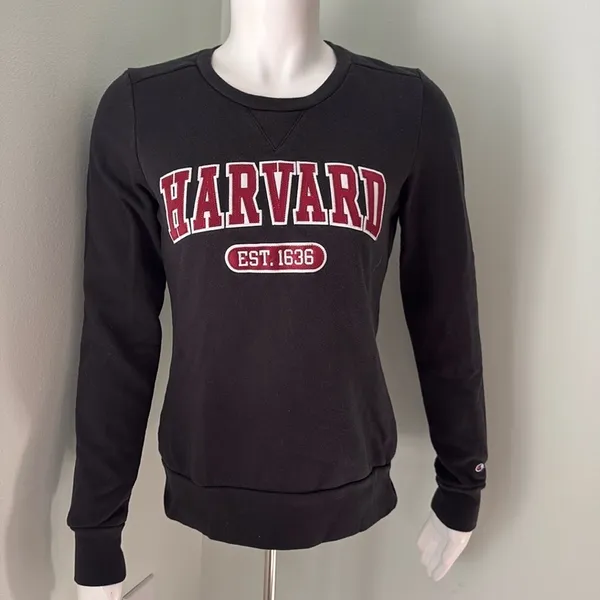 College Corner Champion Harvard Sweatshirt Small - Image 2