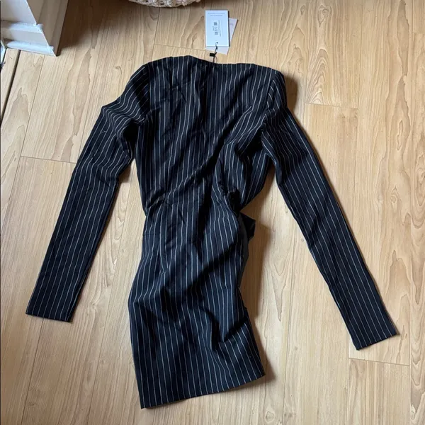 Adalina Mini Dress Pinstripe - Image 7