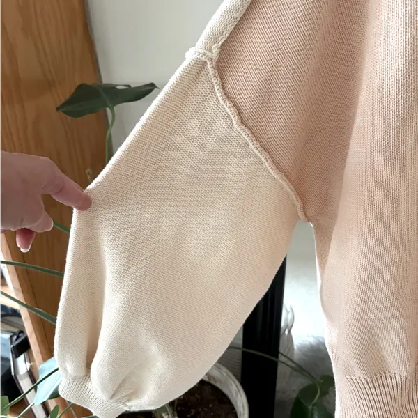BY TOGETHER Long Ballon Sleeve Sweater - Image 3
