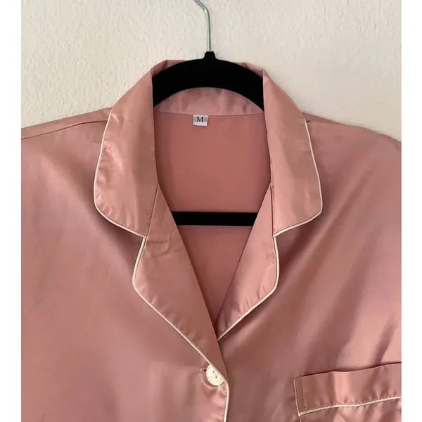 5/$25 Bridesmaid‎ Pink Pajama Set Size M - Image 5