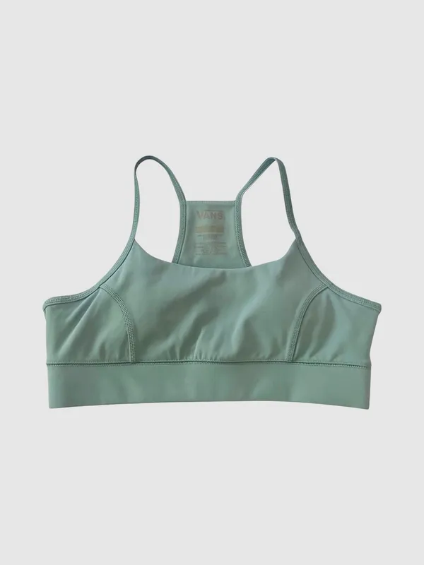 Vans blue/gray MTE Crosspath Strappy Sports Bra-size medium Has padding, excellent condition Bust: armpit to armpit 16-18 inches - Image 3