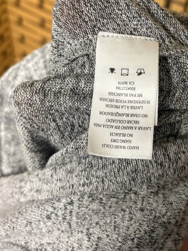 Rails gray marled knit tank jumpsuit size small - Image 7